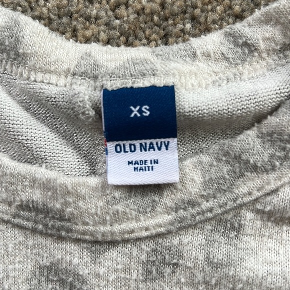 Old Navy 3/4 Length Cheetah Print Shirt Size XS - Picture 2 of 3